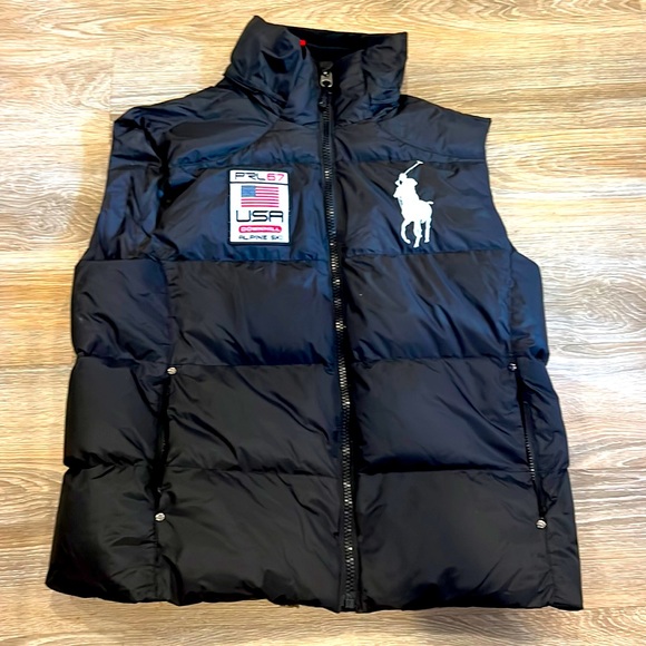 Polo Ralph Lauren Other - Vintage Polo Ralph Lauren USA Down Hill Alpine  Ski Vest PRL67  Large